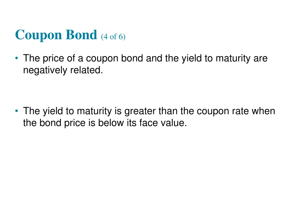 coupon bond 4 of 6