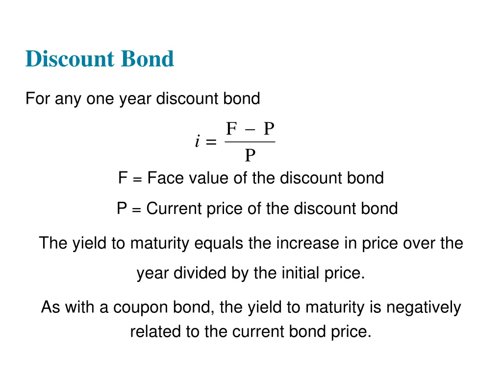 discount bond