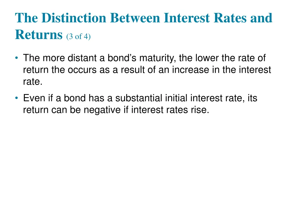 the distinction between interest rates 2