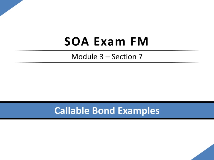 soa exam fm