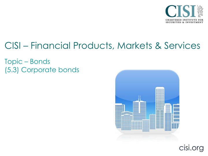 cisi financial products markets services