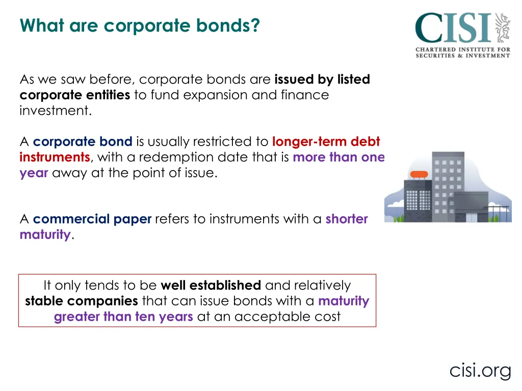 what are corporate bonds