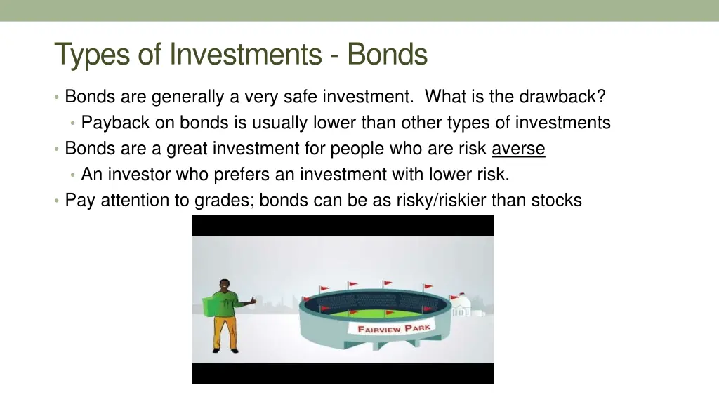 types of investments bonds 5