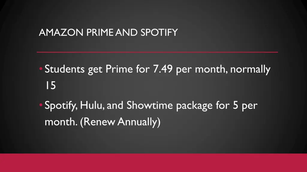 amazon prime and spotify