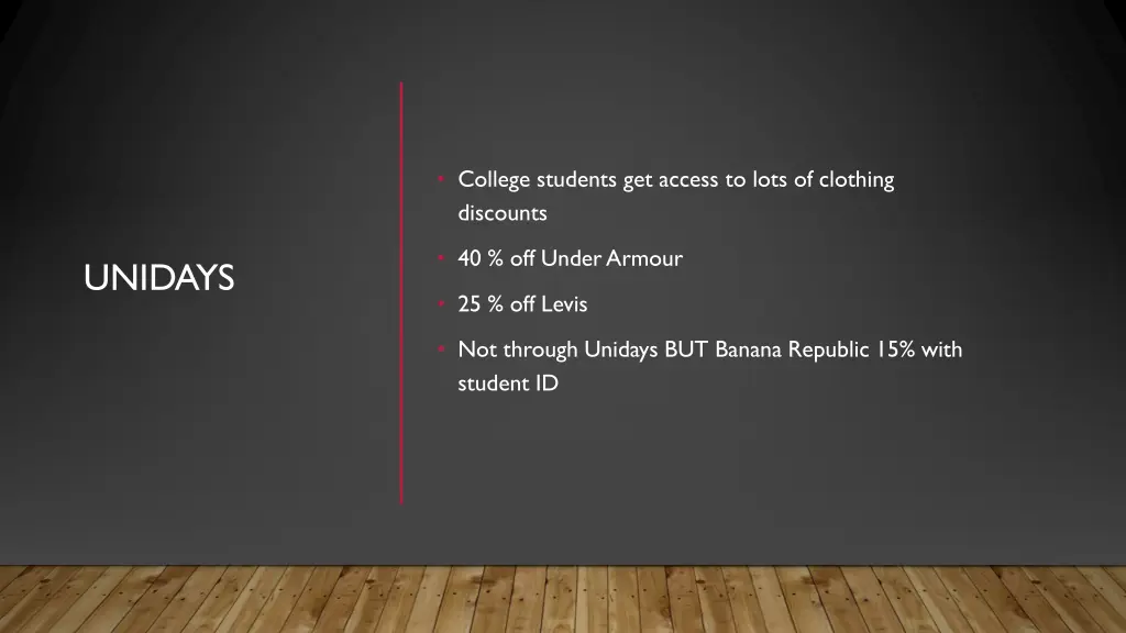 college students get access to lots of clothing