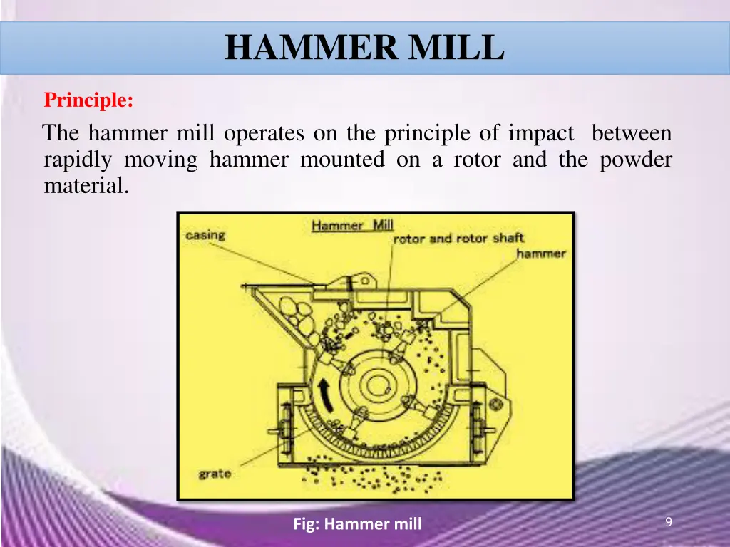 hammer mill