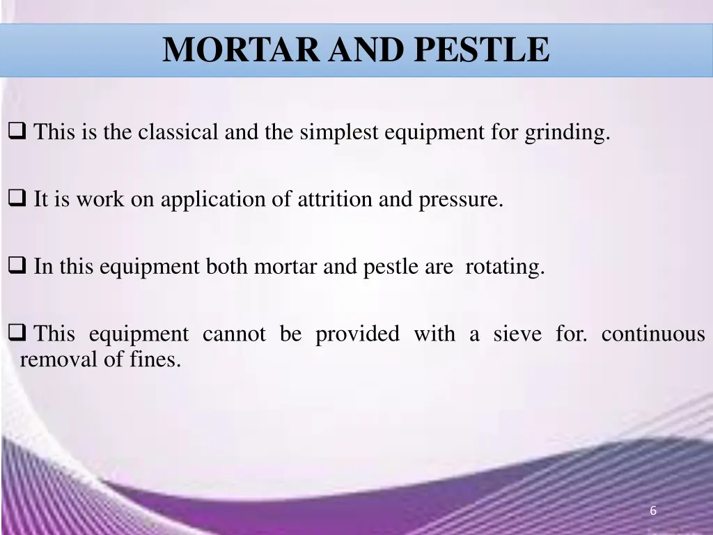 mortar and pestle