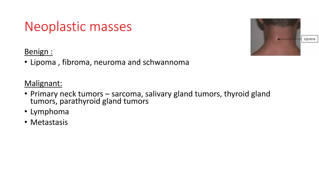 neoplastic masses 1