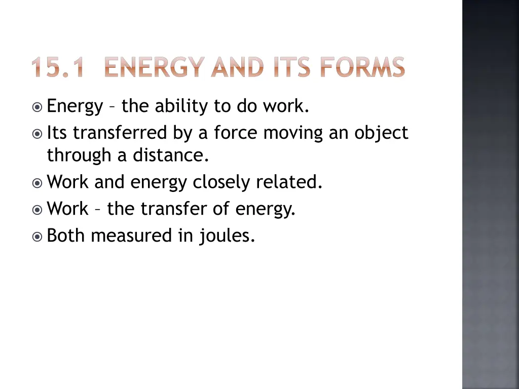 15 1 energy and its forms