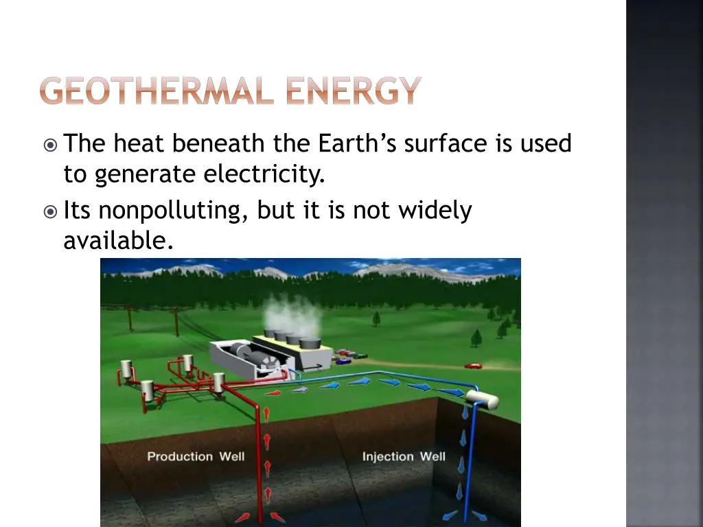 geothermal energy