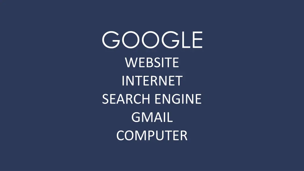 google website internet search engine gmail