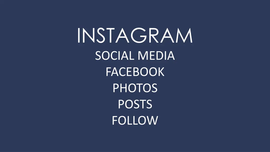 instagram social media facebook photos posts