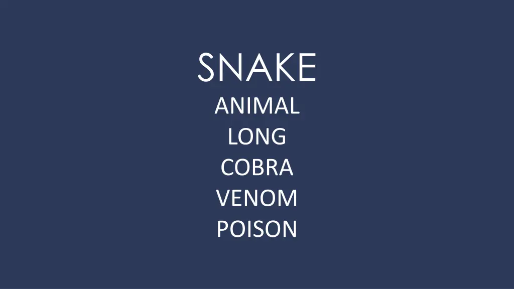 snake animal long cobra venom poison