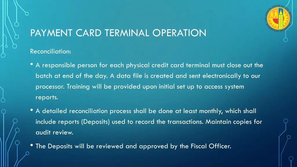 payment card terminal operation 1