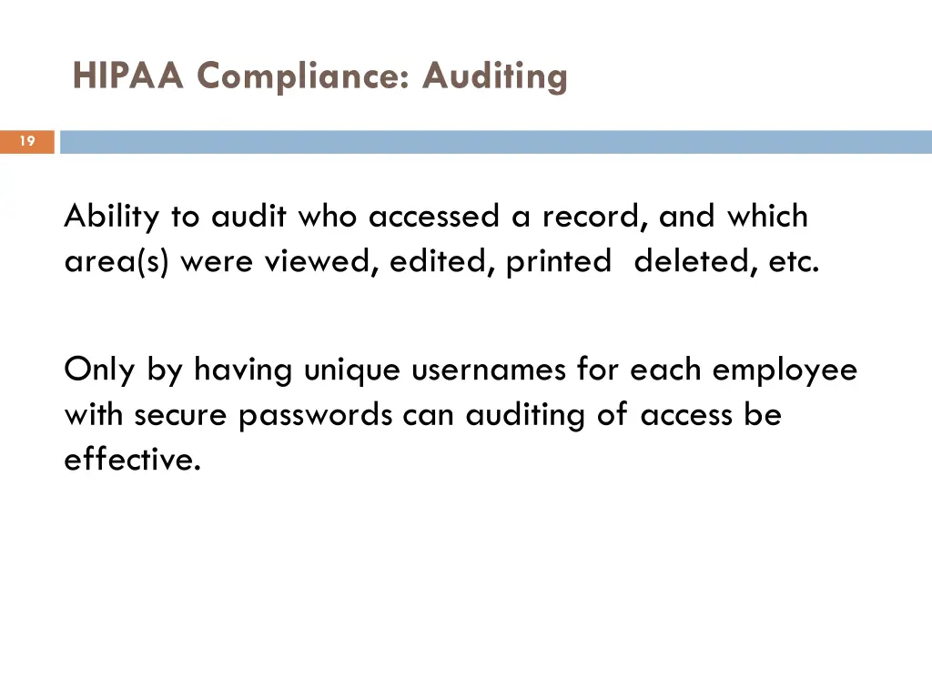 hipaa compliance auditing