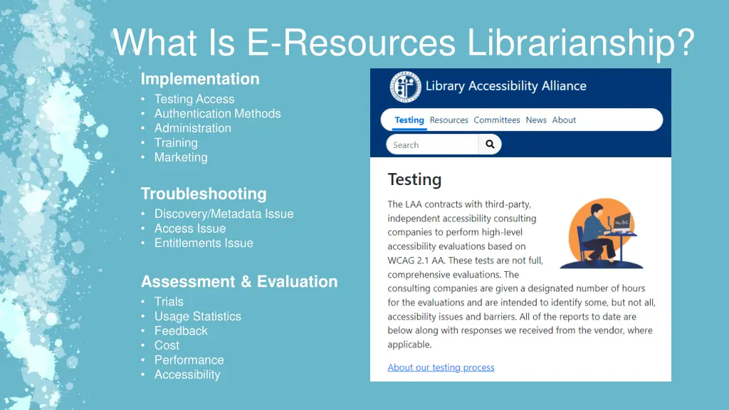 what is e resources librarianship