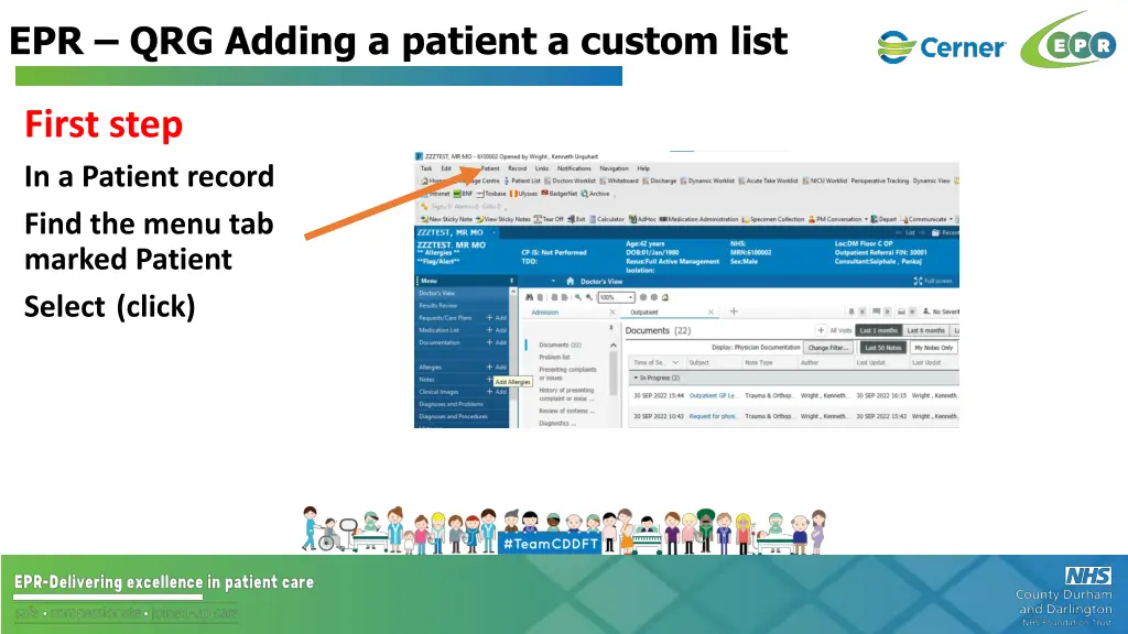 epr qrg adding a patient a custom list 1