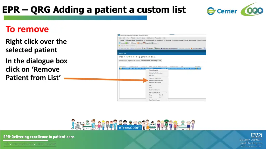 epr qrg adding a patient a custom list 6