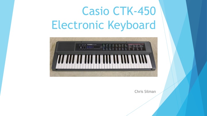 casio ctk 450 electronic keyboard