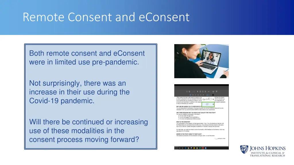 remote consent and econsent