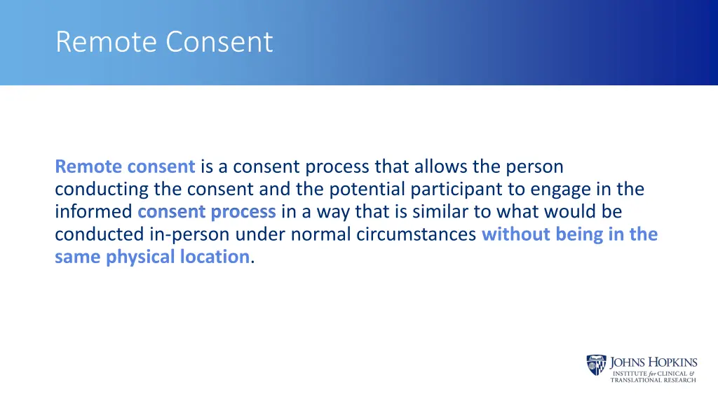 remote consent