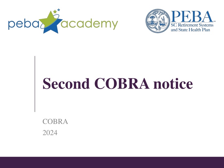 second cobra notice