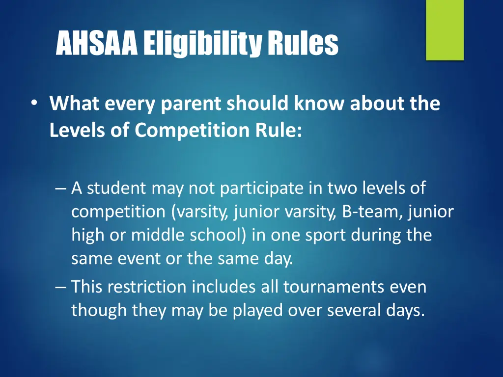 ahsaa eligibilityrules 18