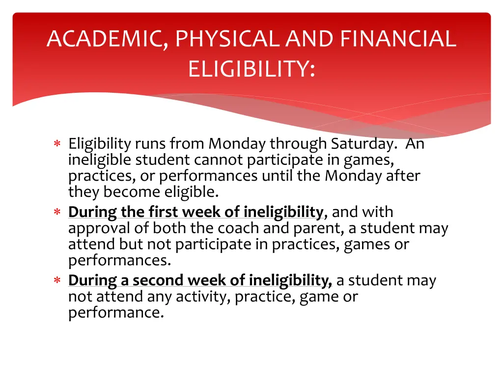 academic physical and financial eligibility 1