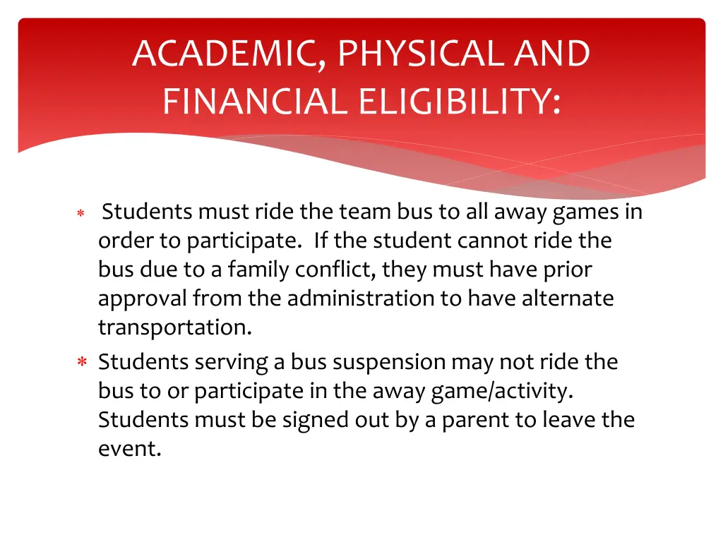 academic physical and financial eligibility 4