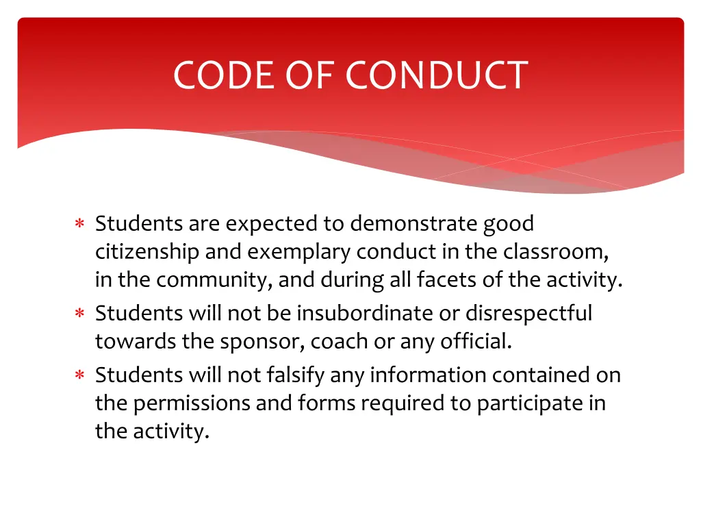 code of conduct 3