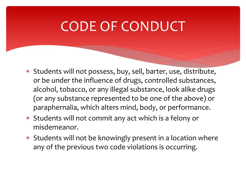 code of conduct 4