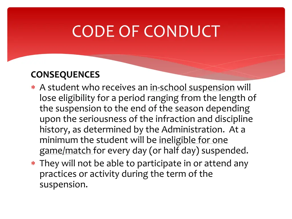 code of conduct 5