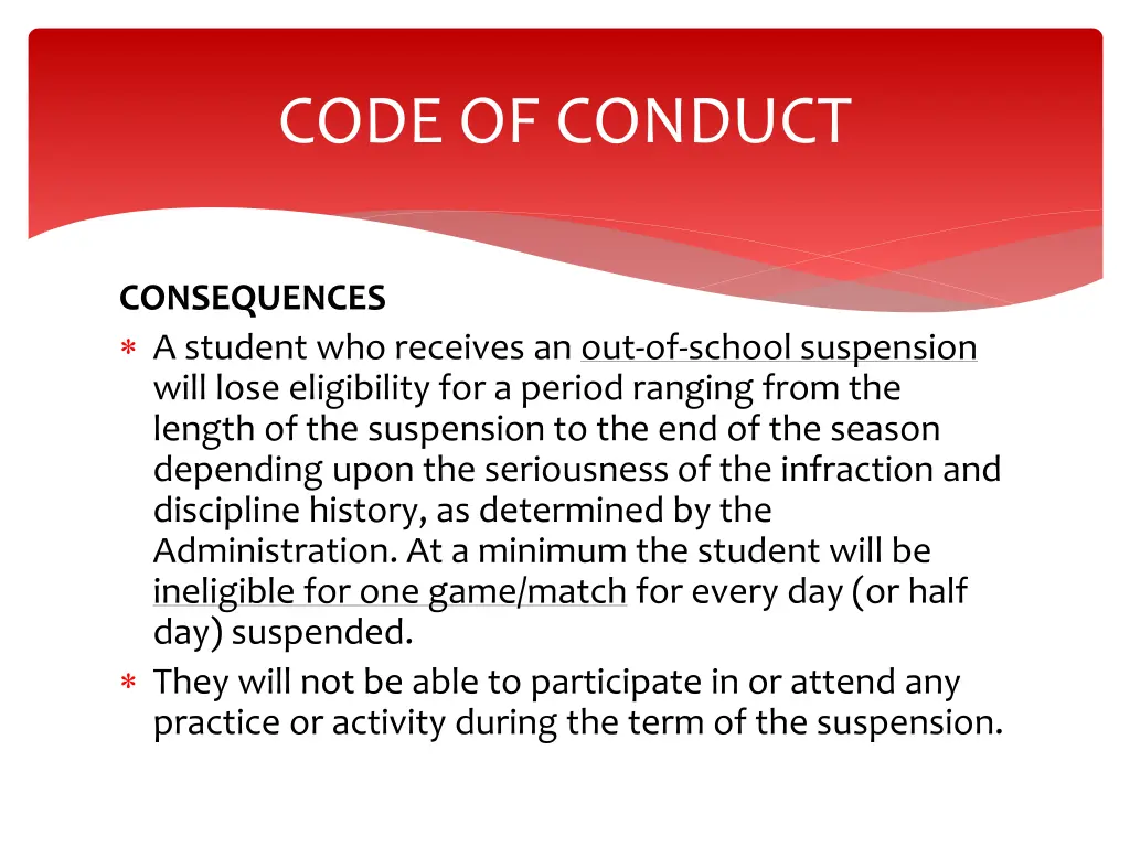 code of conduct 6