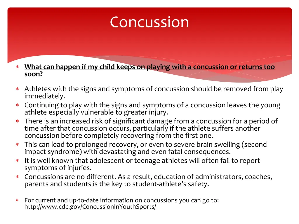 concussion