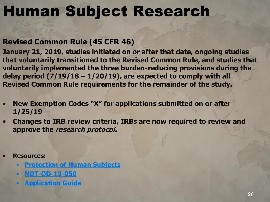 human subject research 1