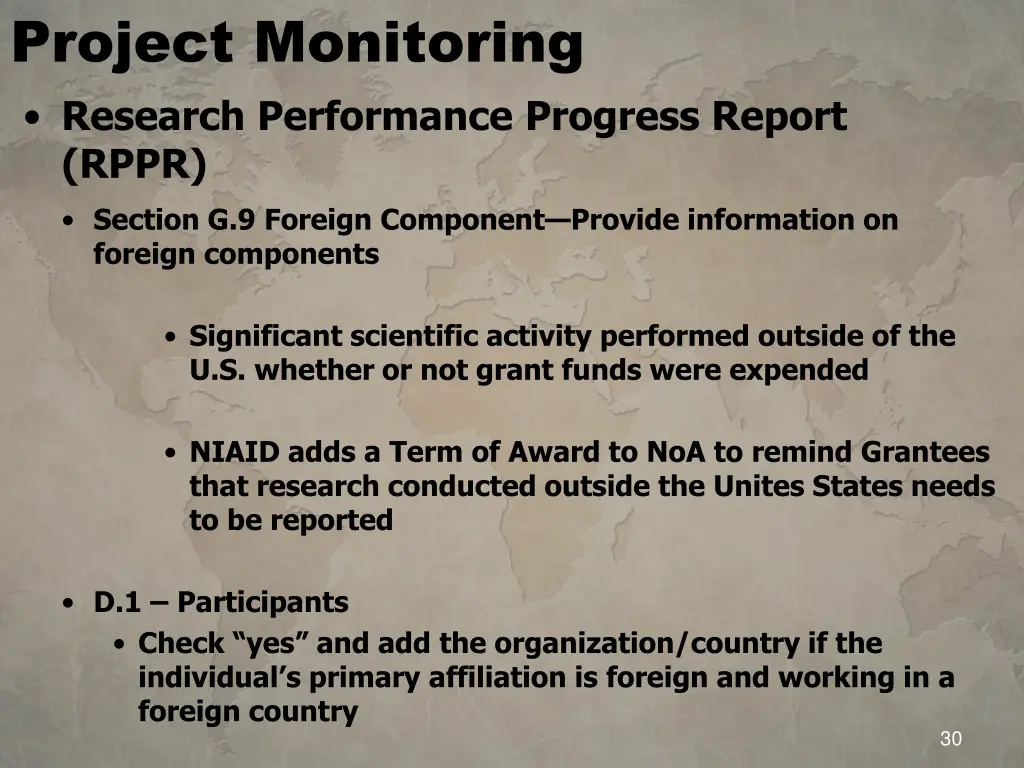 project monitoring research performance progress 1