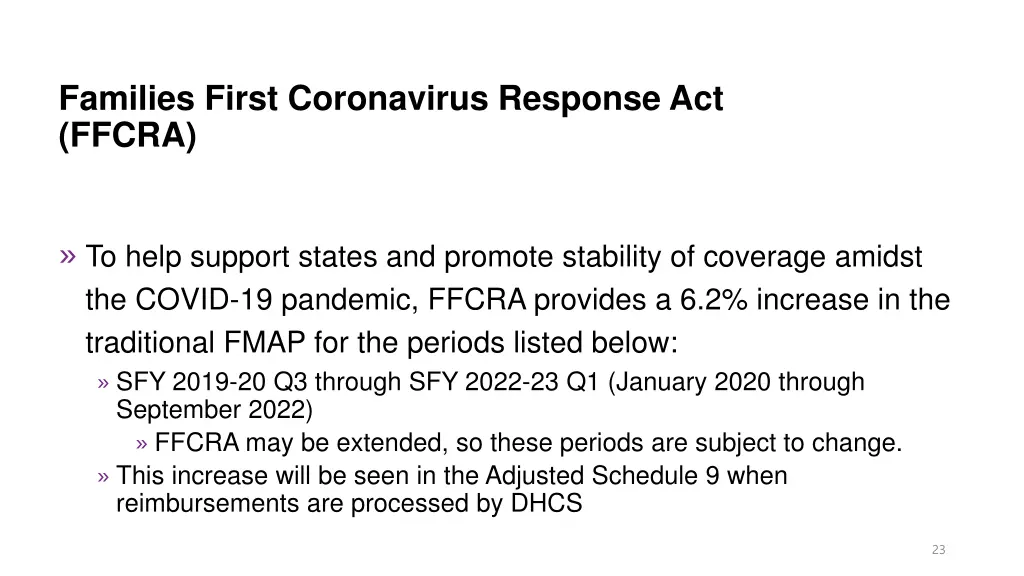 families first coronavirus response act ffcra