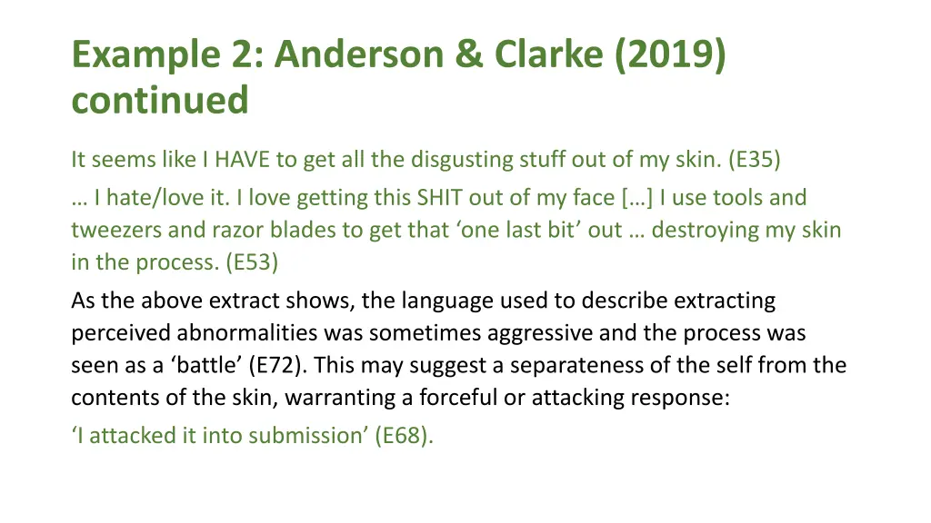 example 2 anderson clarke 2019 continued