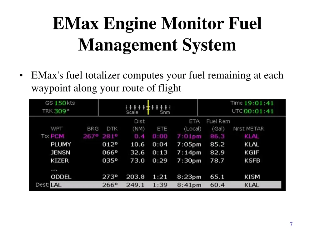 emax engine monitor fuel management system 1