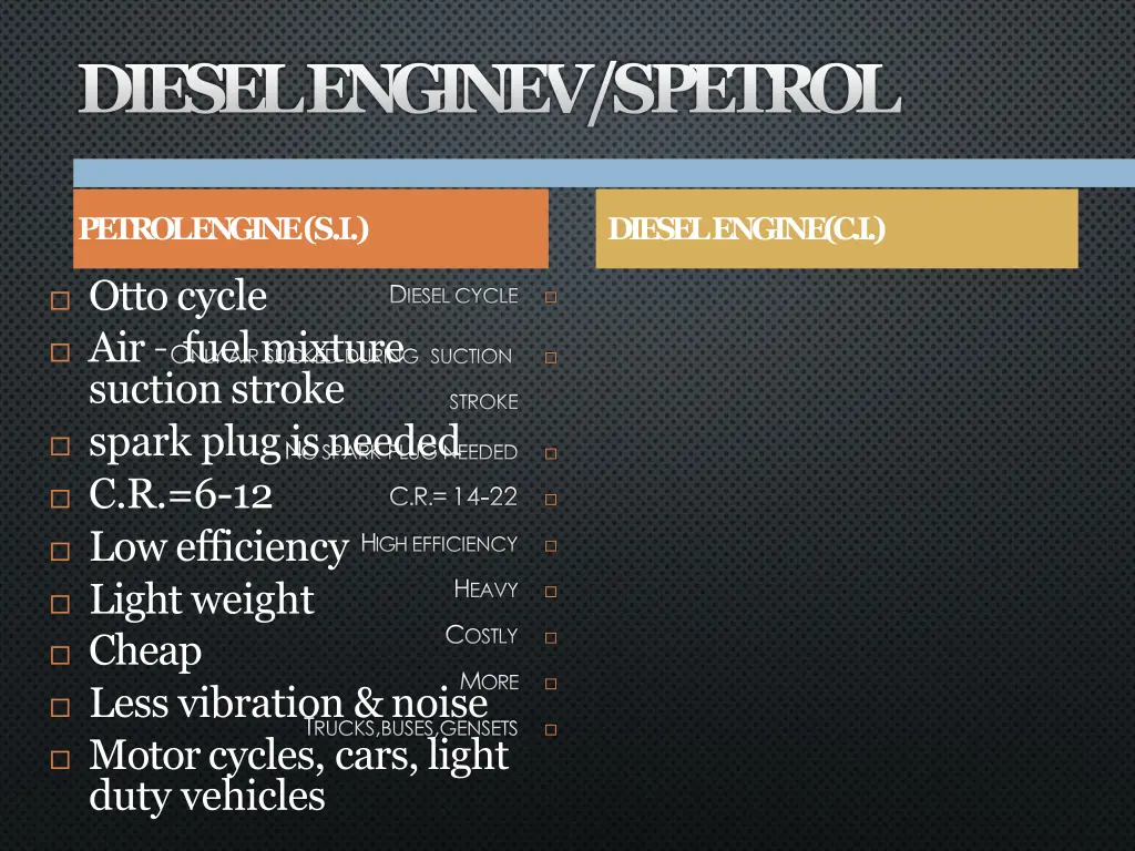 dieselengine