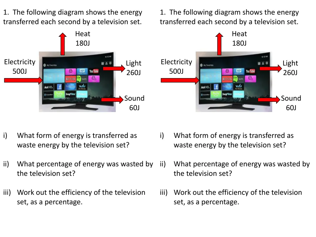 1 the following diagram shows the energy