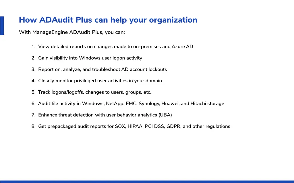 how adaudit plus can help your organization