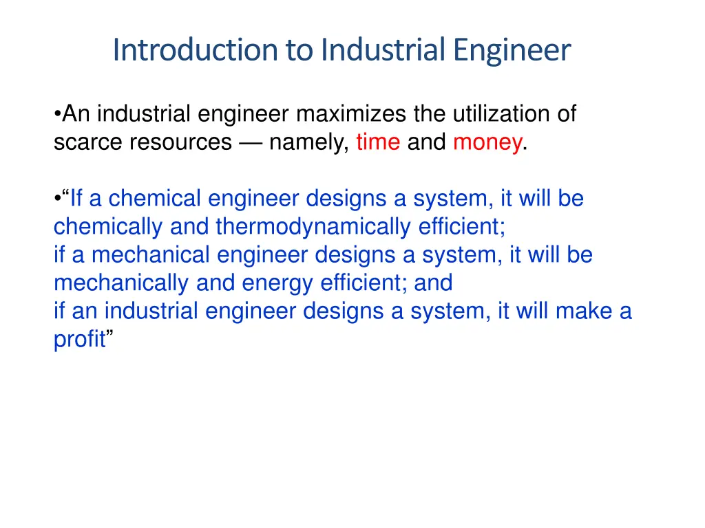 introduction to industrial engineer 1