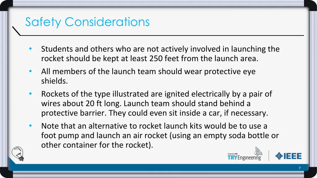 safety considerations 1