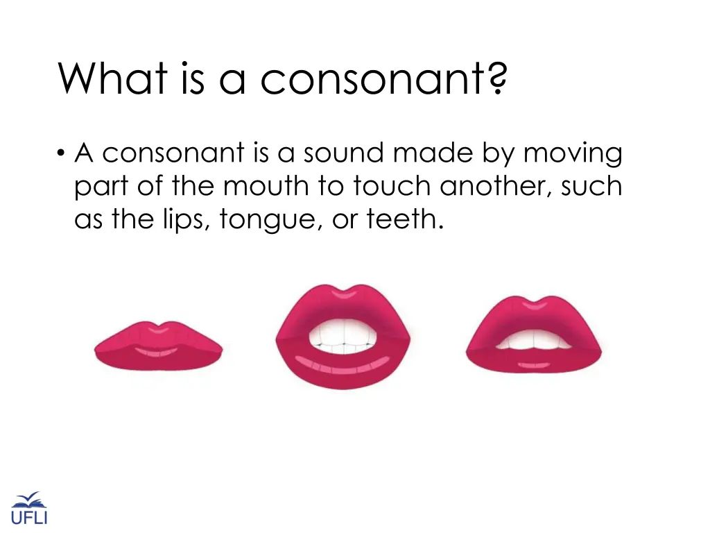 what is a consonant