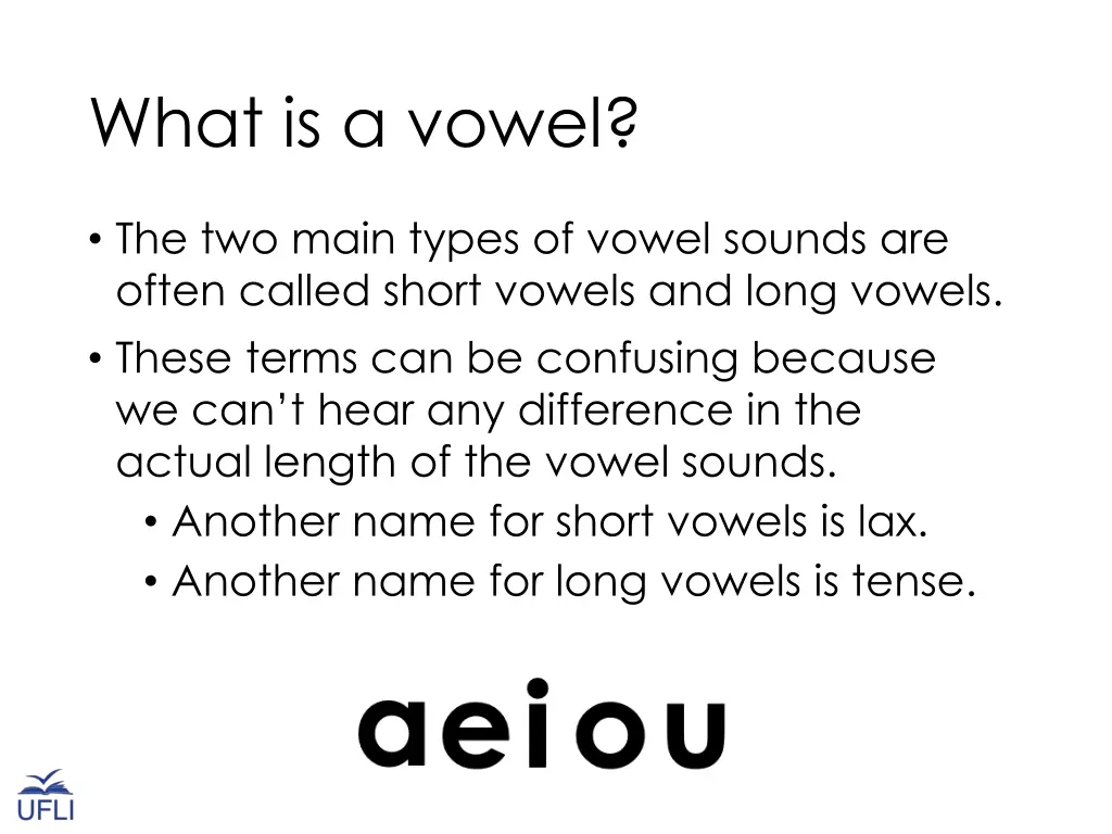 what is a vowel 2