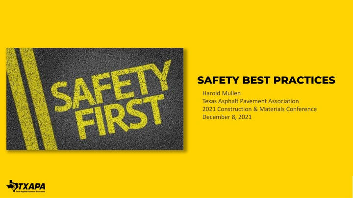 safety best practices