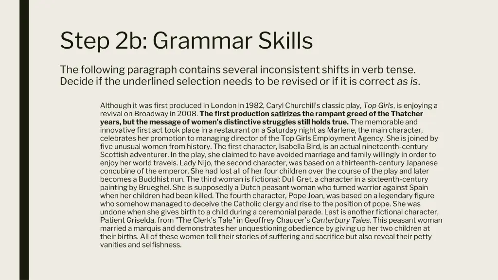 step 2b grammar skills