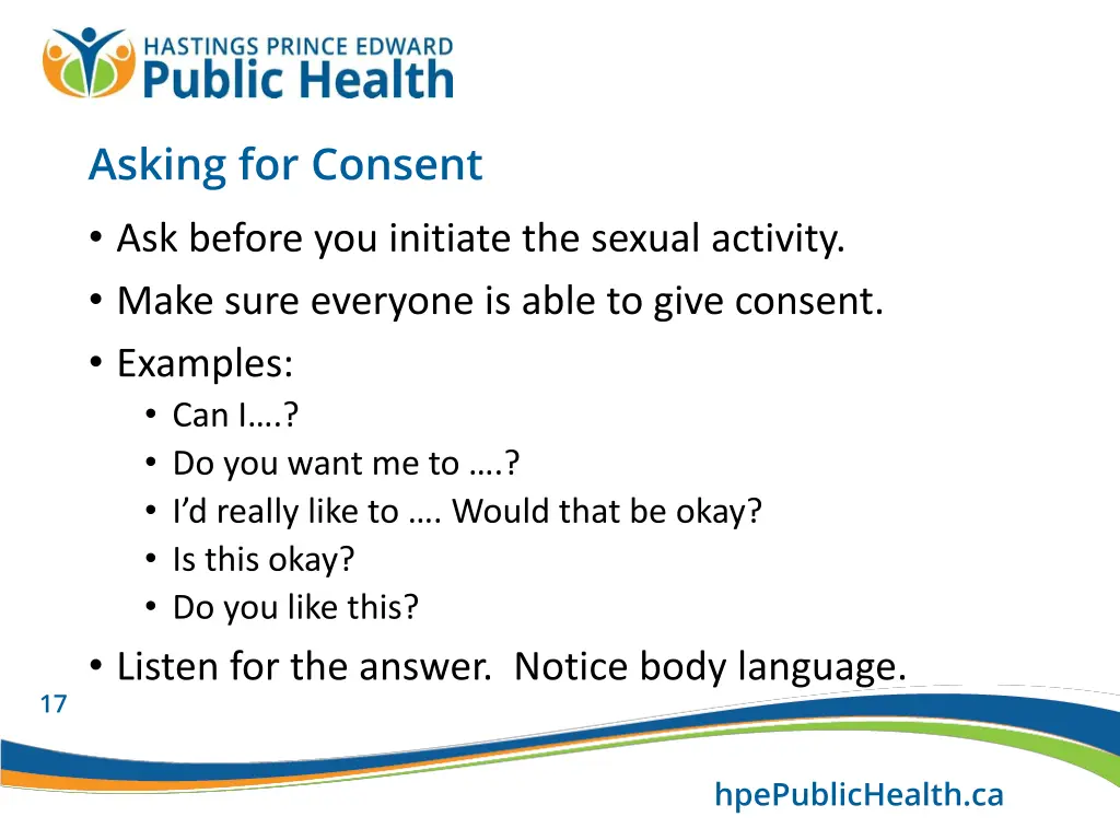 asking for consent ask before you initiate