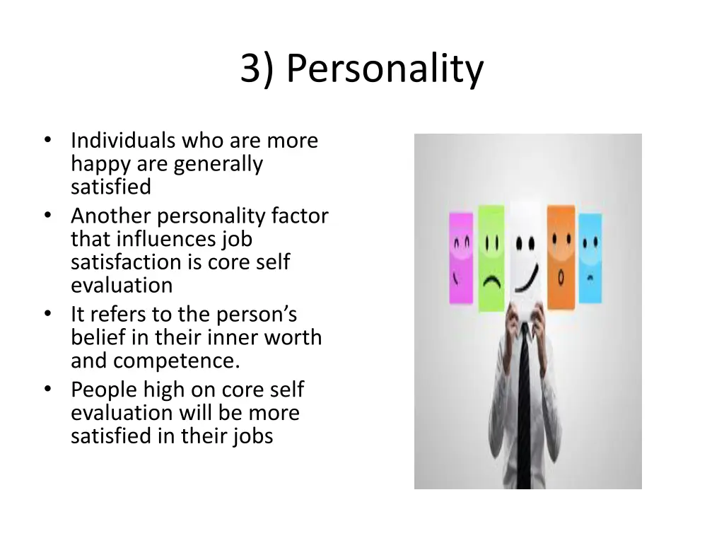 3 personality